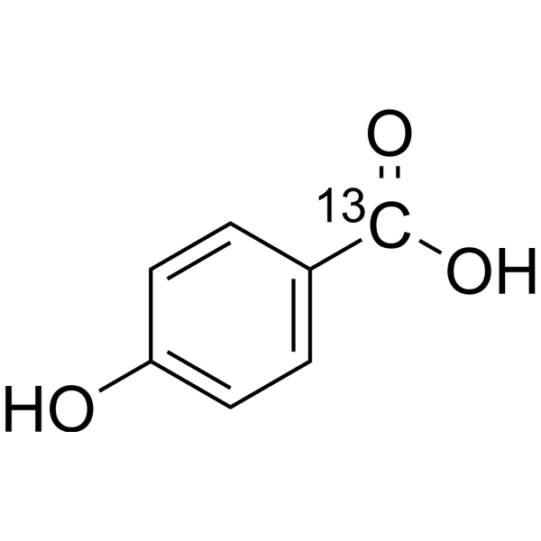 4-Hydroxybenzoic acid-13C 146672-02-8